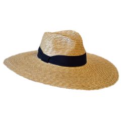 Cappello Donna Estate Paglia Fedora Falda Larga